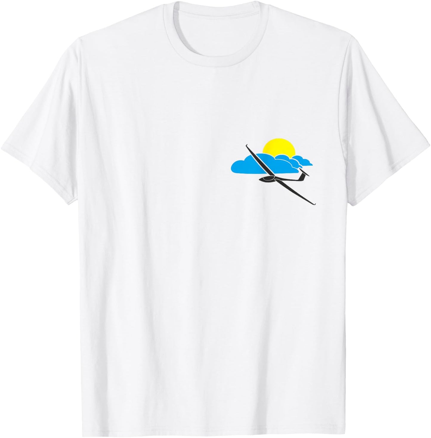 Gliding Glider Pilot Soar Soaring Thermals Sailplane T Shirt T-Shirt - T-Shirt | White