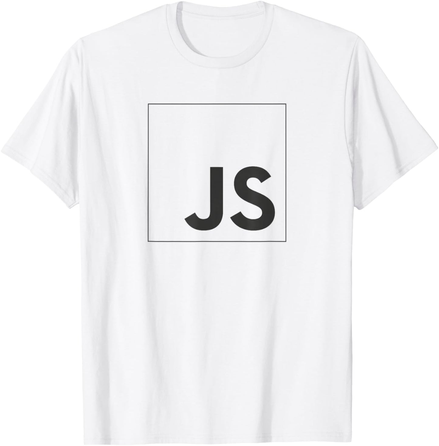 JavaScript JS React Angular Vue.js Node.js Frontend Engineer T-Shirt - T-Shirt | White