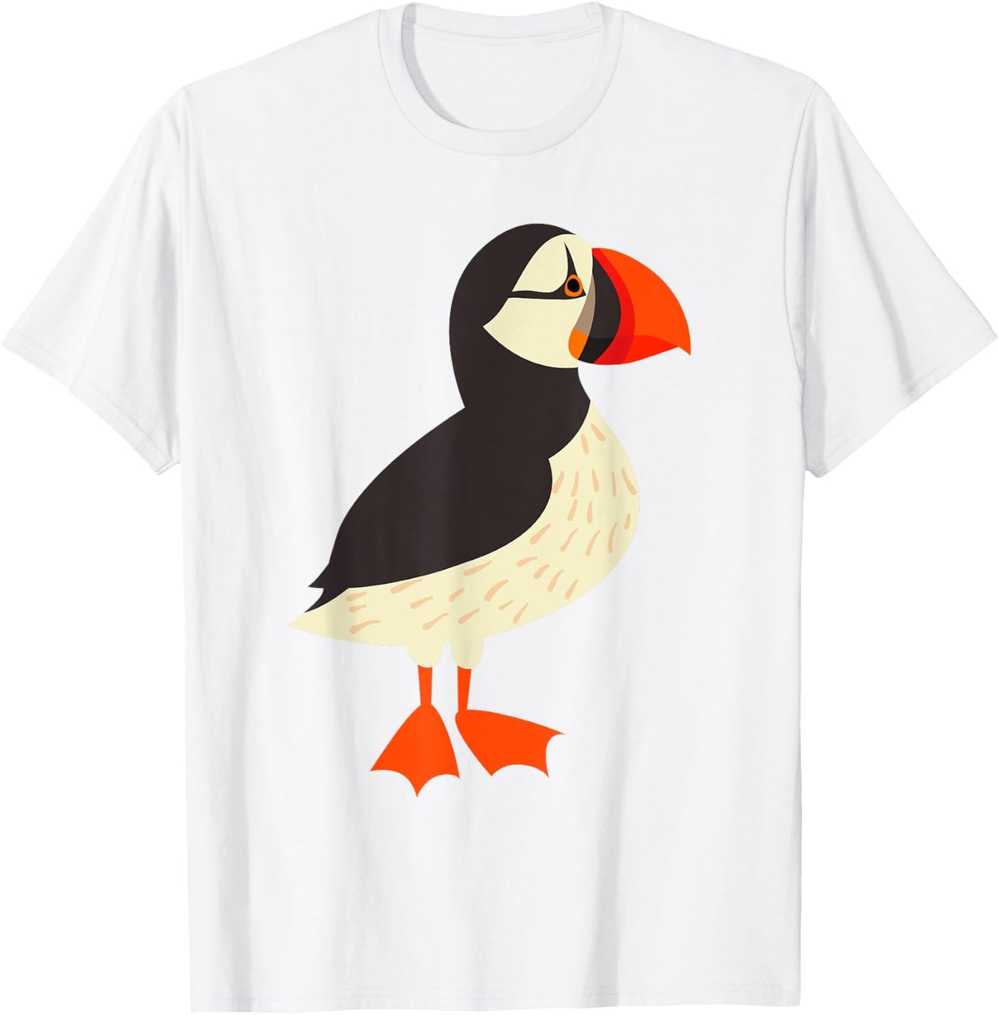Puffin Bird Men Women Boys Or Girls T-Shirt - T-Shirt | White