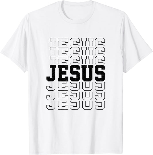 Jesus Christ Retro Religious Vintage Christian T-Shirt - T-Shirt | White