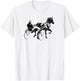 Sports Horse Race Harness Racing Gift T-Shirt - T-Shirt | White