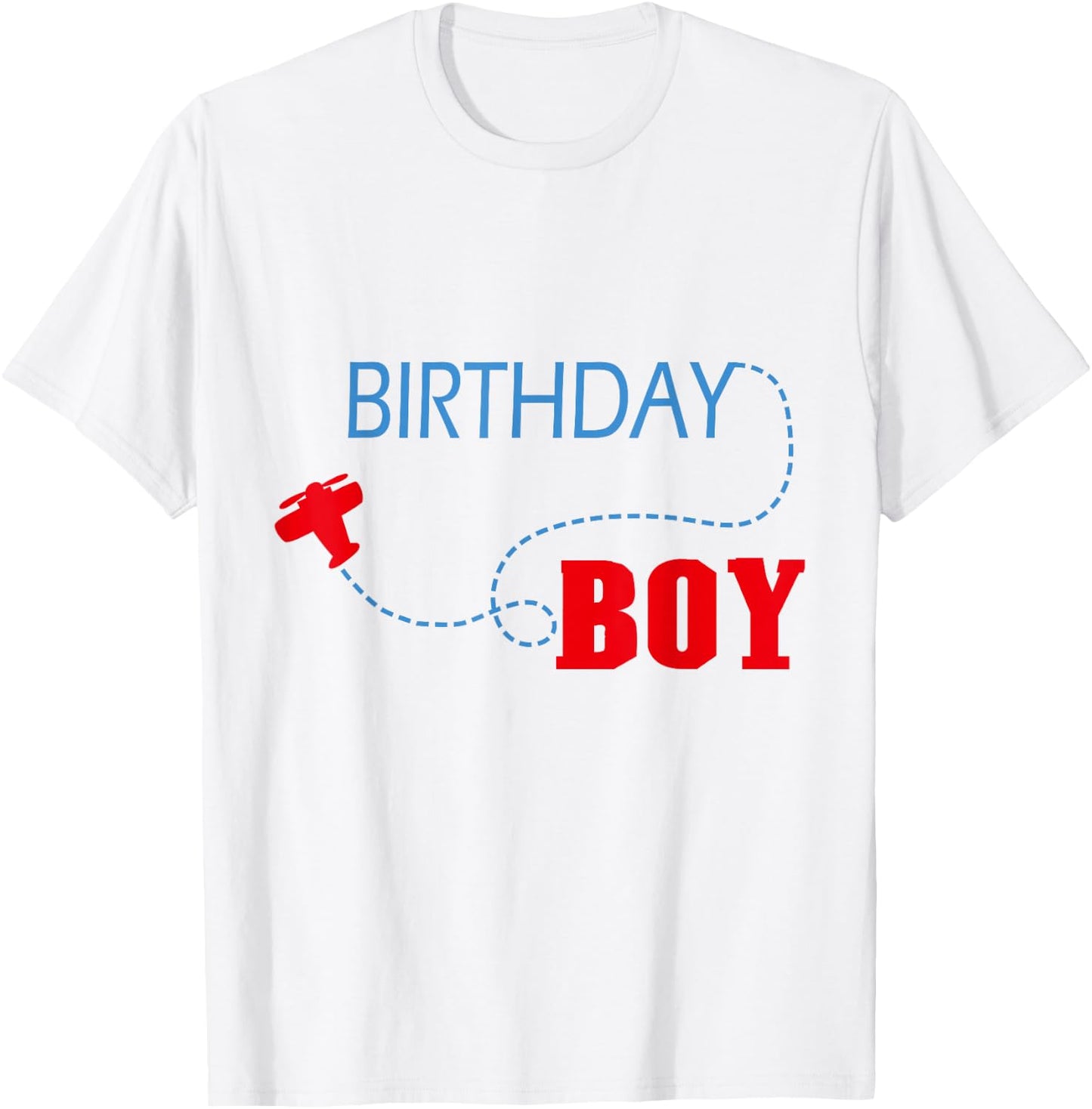 Airplane Birthday Boy Party Theme, airplane Matching Family T-Shirt - T-Shirt | White