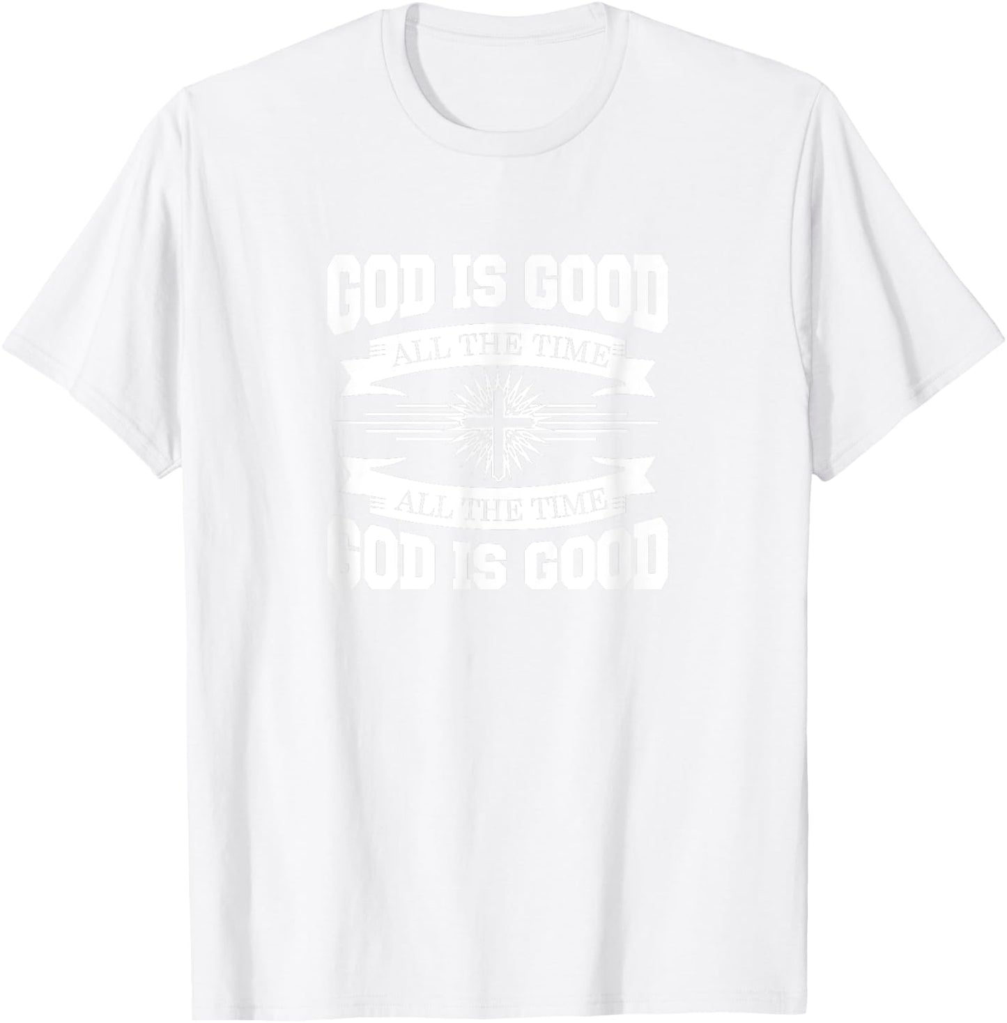 Follower of Jesus in training - God is good all the time Christian - Men's Blue Short Sleeve - Small T-Shirt - T-Shirt | White