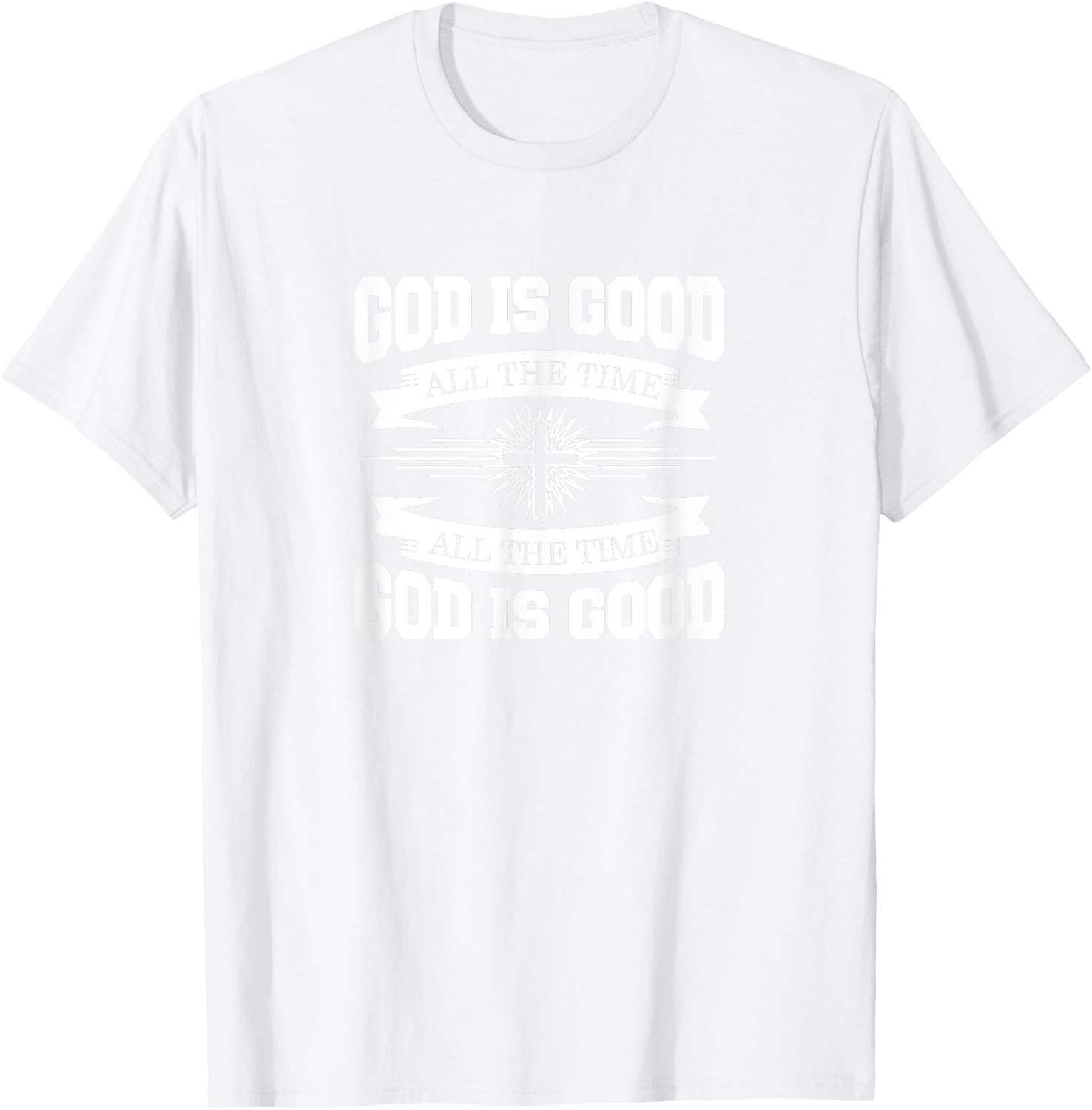 Follower of Jesus in training - God is good all the time Christian - Men's Blue Short Sleeve - Small T-Shirt - T-Shirt | White