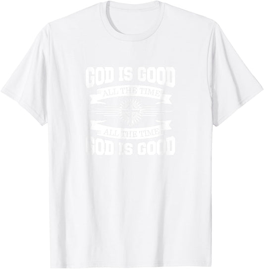Follower of Jesus in training - God is good all the time Christian - Men's Blue Short Sleeve - Small T-Shirt - T-Shirt | White