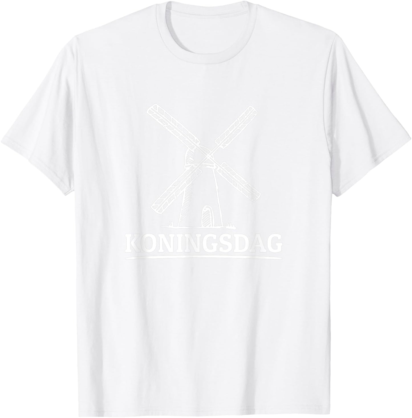 Koningsdag Kingsday Party Dutch Netherlands T-Shirt - T-Shirt | White
