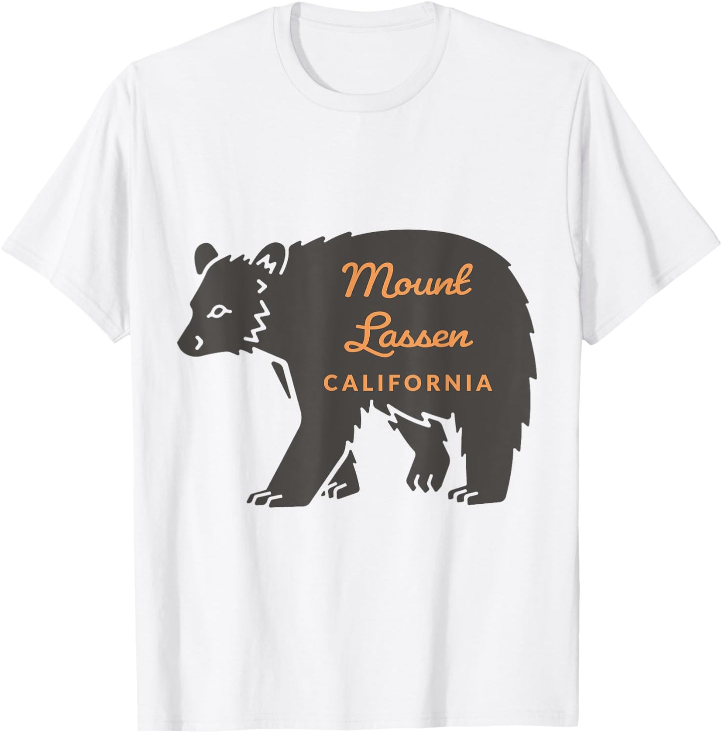 Mount Lassen Souvenir T-Shirt - T-Shirt | White