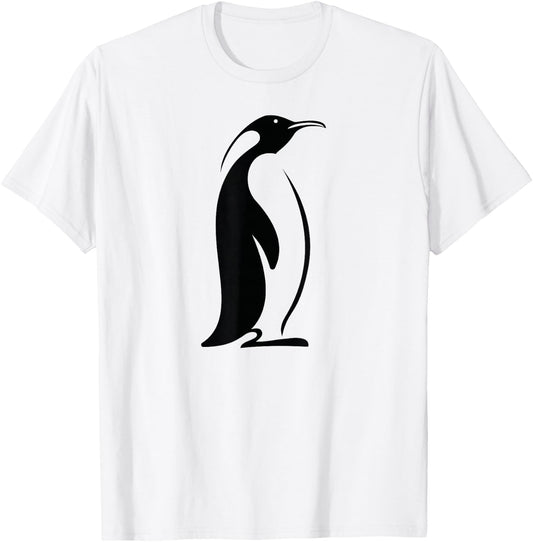 Penguin Logo T-Shirt - T-Shirt | White