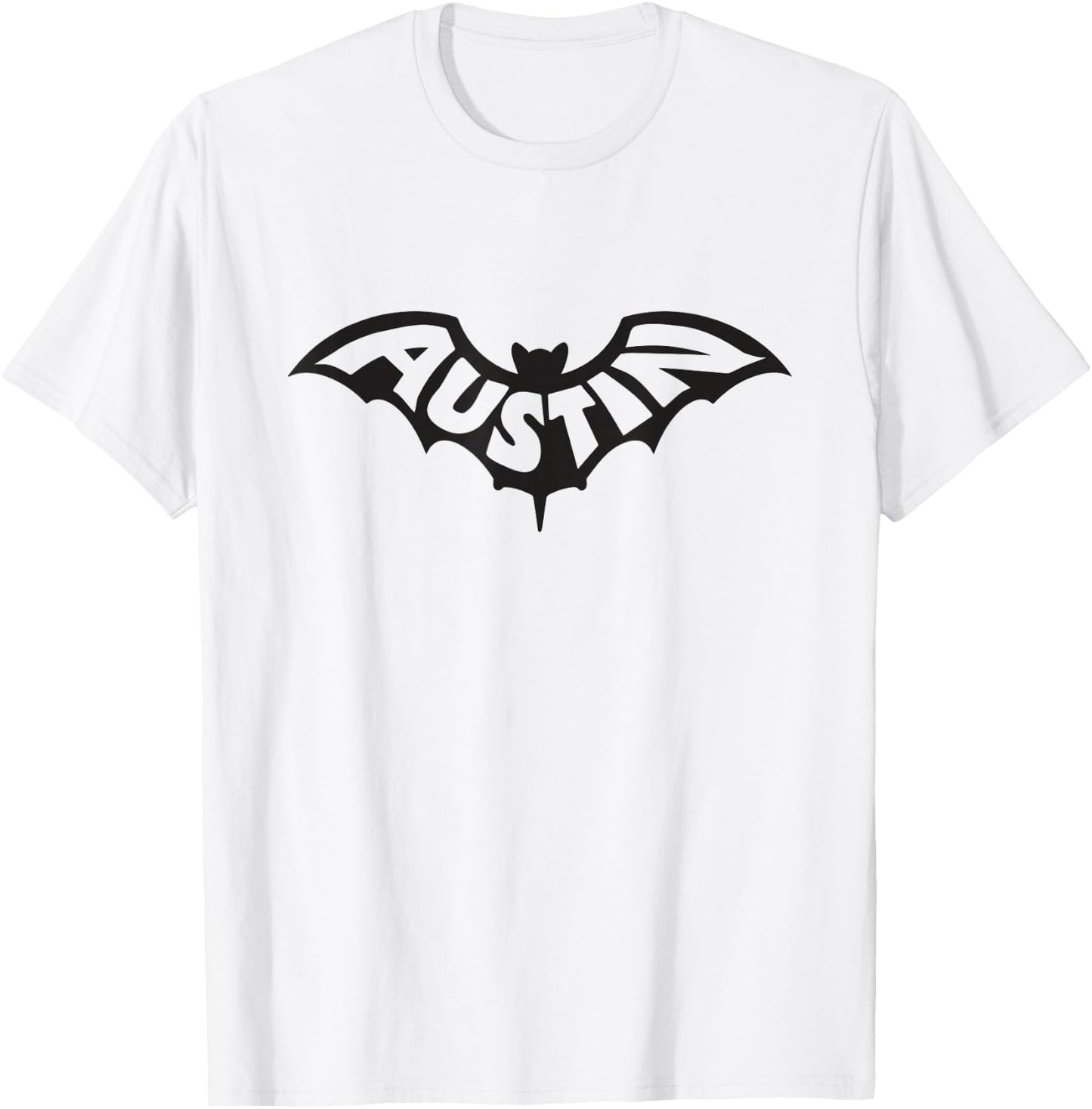 Austin Texas Bat Congress Street Bridge Bats T-Shirt - T-Shirt | White