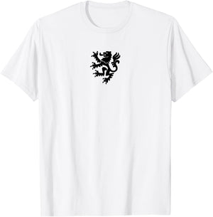Holland Emblem Lion Netherlands T-Shirt - T-Shirt | White