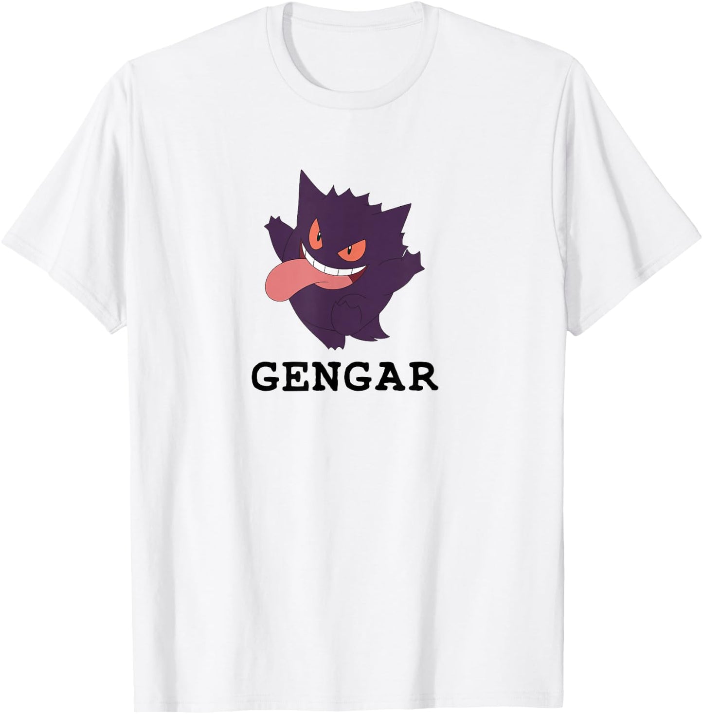 Pokémon - Gengar Silly Ghost Poison Type Generation 1 T-Shirt - T-Shirt | White