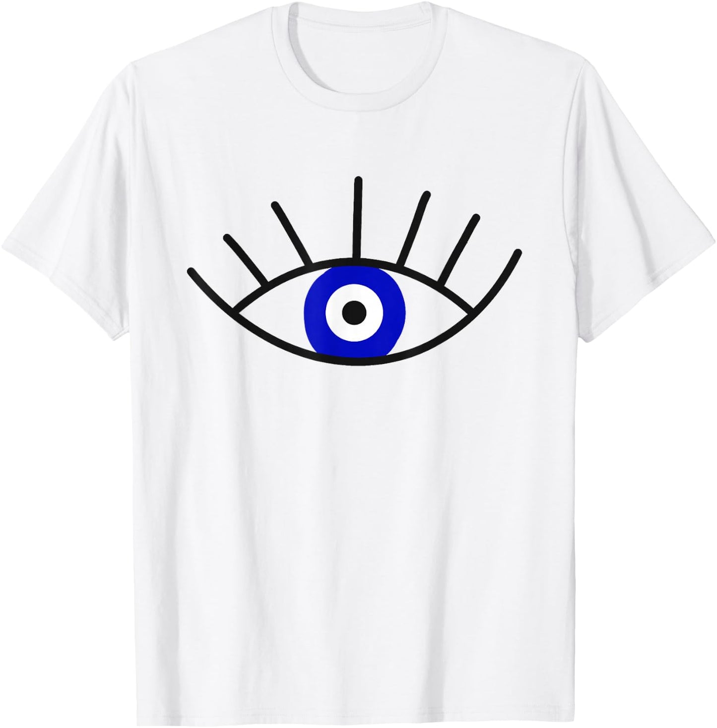 Evil Eye Curse Protection Seeing Eye Evil Eye T-Shirt - T-Shirt | White