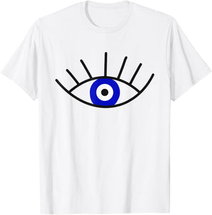 Evil Eye Curse Protection Seeing Eye Evil Eye T-Shirt - T-Shirt | White