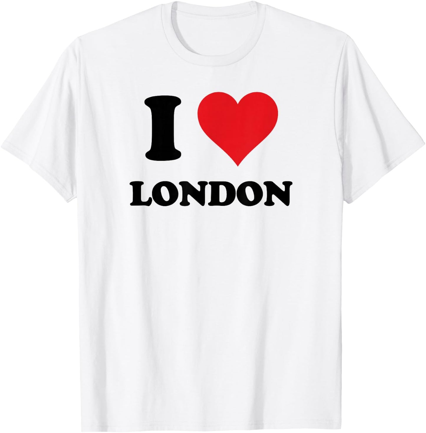 I Heart London First Name I Love Personalized Stuff T-Shirt - T-Shirt | White