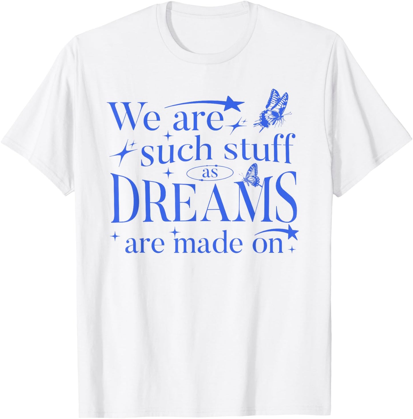Shakespeare Tempest Quote T-Shirt - T-Shirt | White