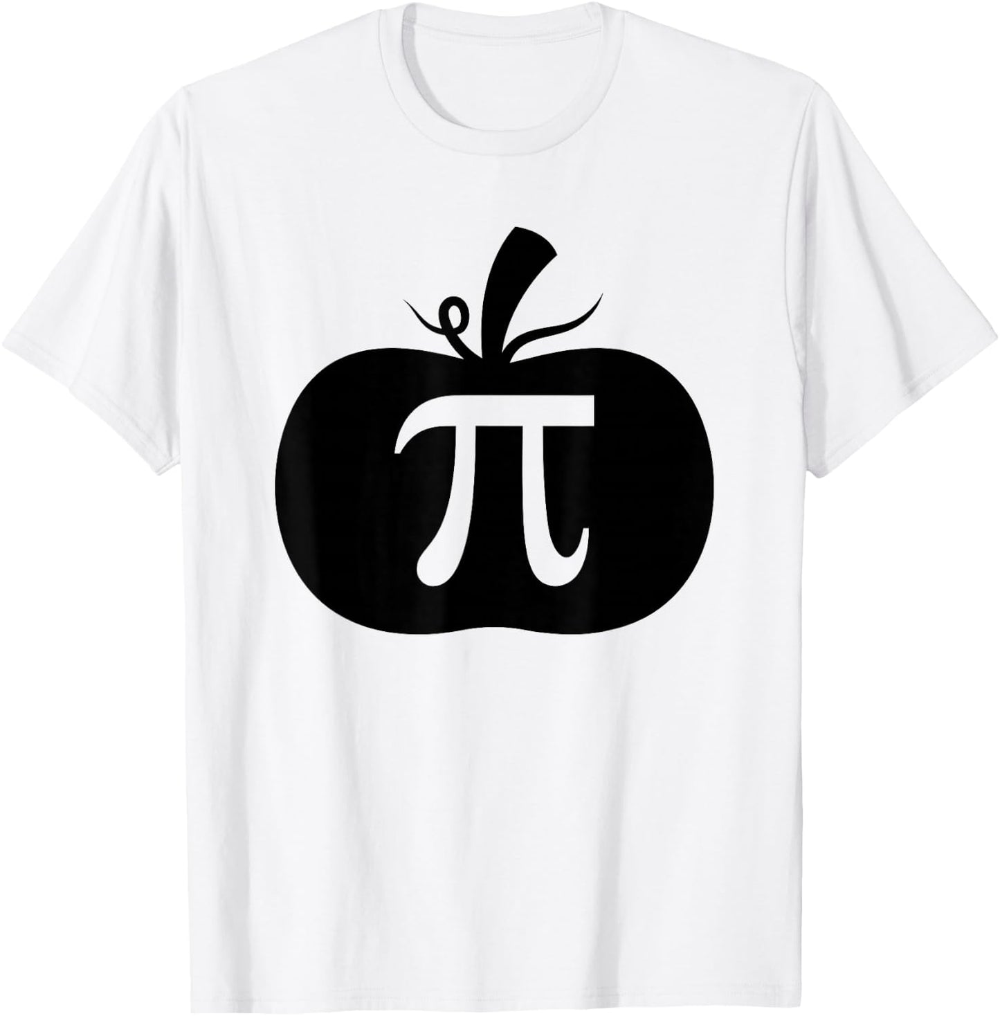 Pumpkin Pie Funny Math Halloween Thanksgiving Pi Day Autumn T-Shirt - T-Shirt | White