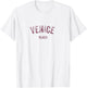 Vintage Retro Venice Beach CA Shirt Sun Surf Boardwalk T-Shirt - T-Shirt | White