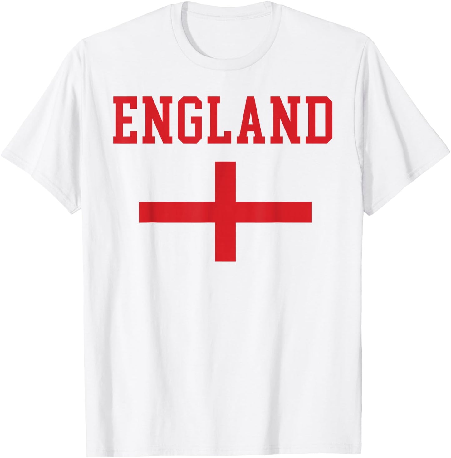England Flag T-Shirt - T-Shirt | White