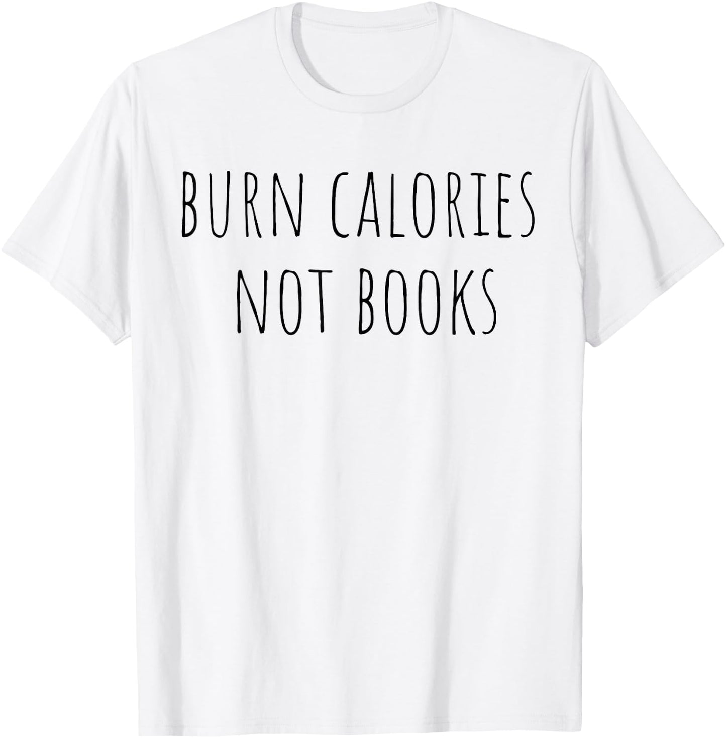 Funny Workout Book Lover Librarian T-Shirt - T-Shirt | White