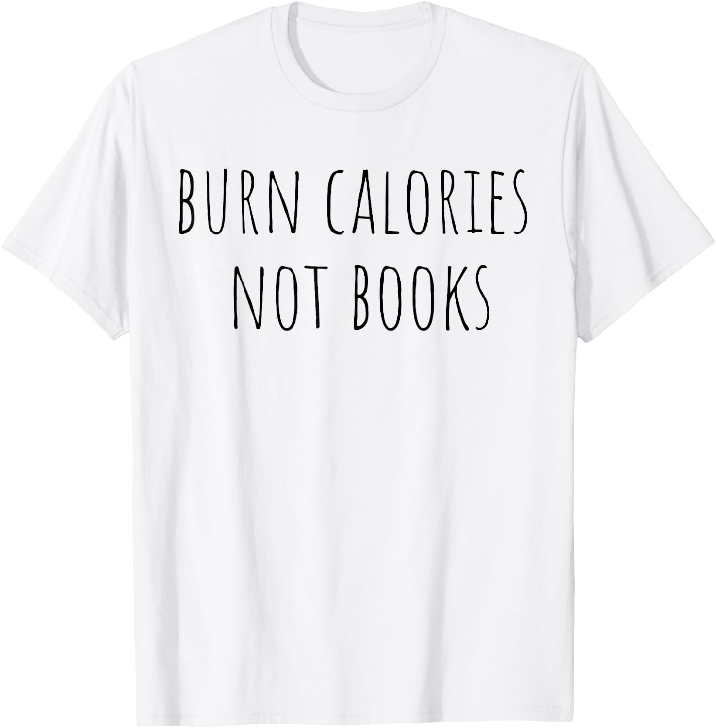 Funny Workout Book Lover Librarian T-Shirt - T-Shirt | White