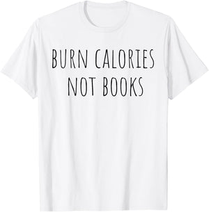 Funny Workout Book Lover Librarian T-Shirt - T-Shirt | White