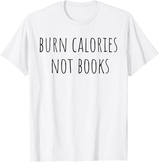 Funny Workout Book Lover Librarian T-Shirt - T-Shirt | White