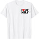 I Love Heart My Milf Wife MOM T-Shirt - T-Shirt | White