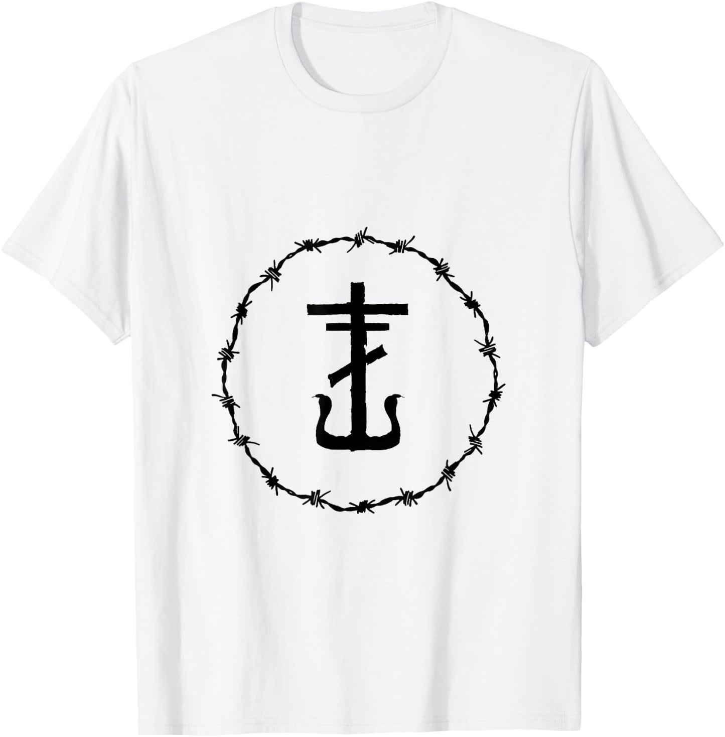 Frank Iero - Official Merchandise - Barbed Anchor T-Shirt - T-Shirt | White