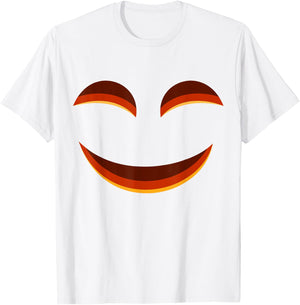 Pumpkin Jack O Lantern Face Jackolantern T-Shirt - T-Shirt | White