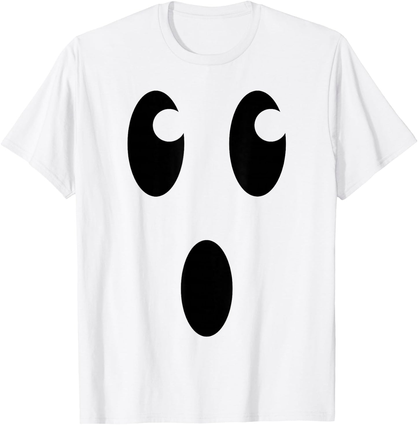 Halloween Ghost White , Men and Children T-Shirt - T-Shirt | White