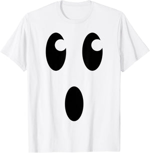 Halloween Ghost White , Men and Children T-Shirt - T-Shirt | White