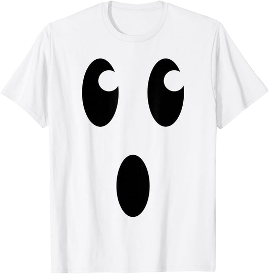 Halloween Ghost White , Men and Children T-Shirt - T-Shirt | White