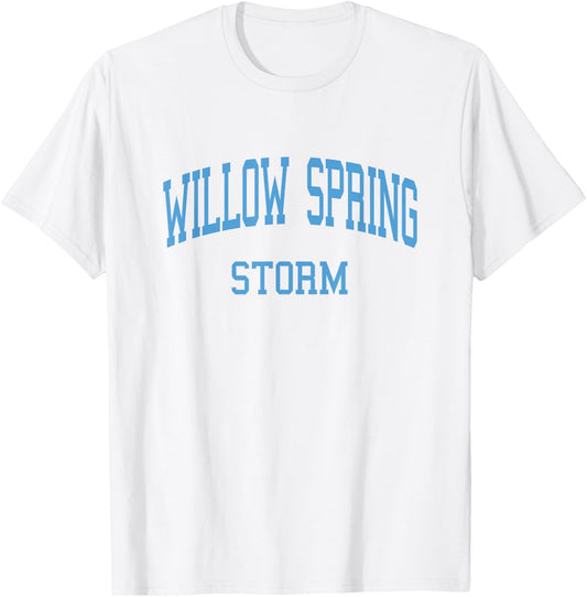 Willow Spring High School HS Fuquay Varina NC Retro T-Shirt - T-Shirt | White