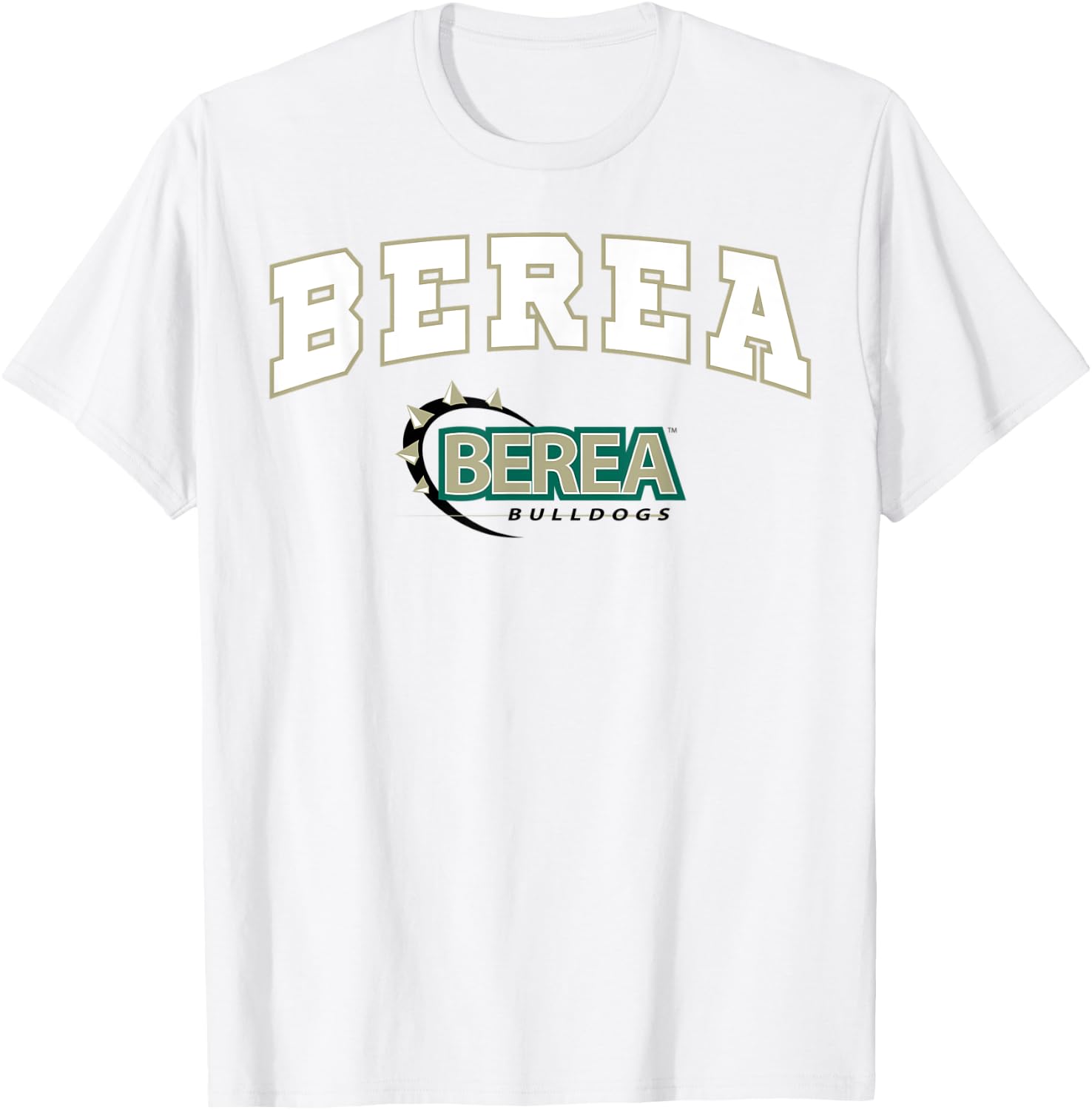 Berea High School Bulldogs C2 T-Shirt - T-Shirt | White