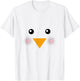 Easter Chick Face Costume For Kids and Toddlers T-Shirt - T-Shirt | White