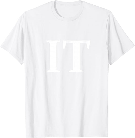 IT - Italia Three Part Italy Design - Italian Flag Part 1 T-Shirt - T-Shirt | White