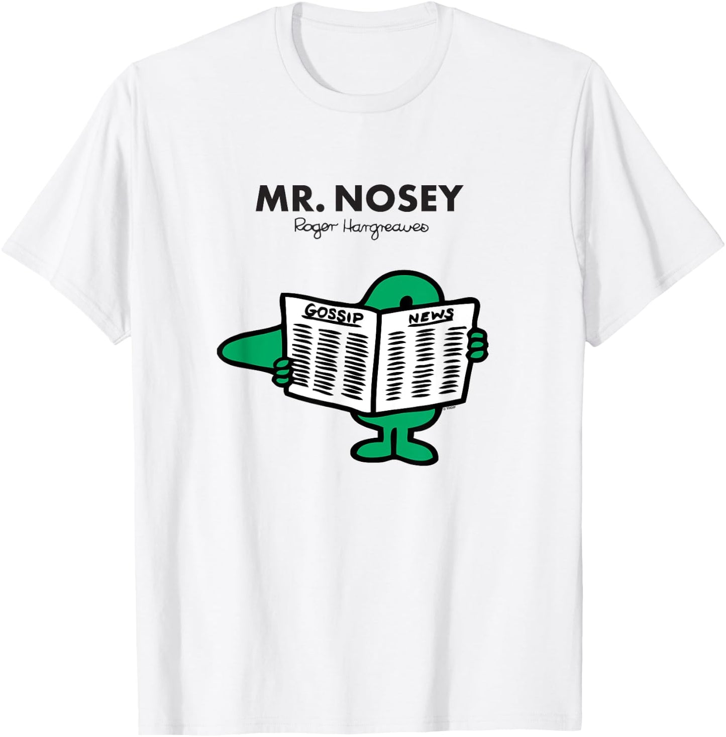 Mr. Men Mr. Nosey T-Shirt - T-Shirt | White