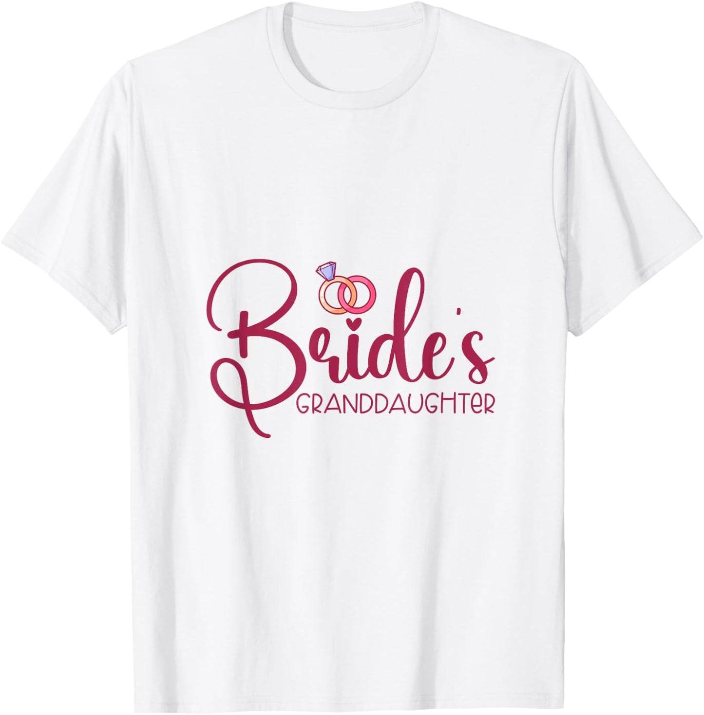 Marriage - Bride's Granddaughter T-Shirt - T-Shirt | White