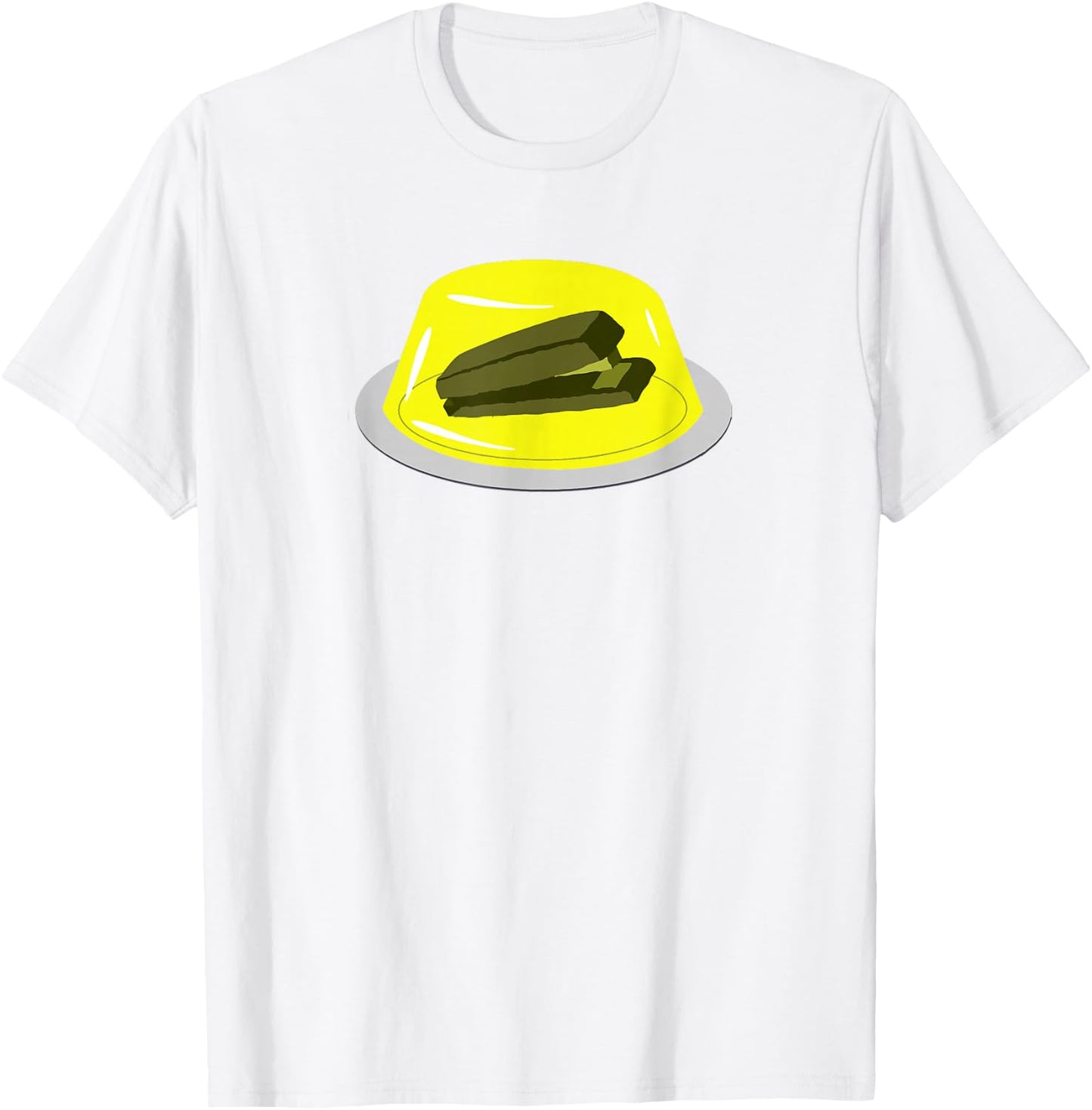 Stapler In Jello Shirt, Original Design T-Shirt - T-Shirt | White