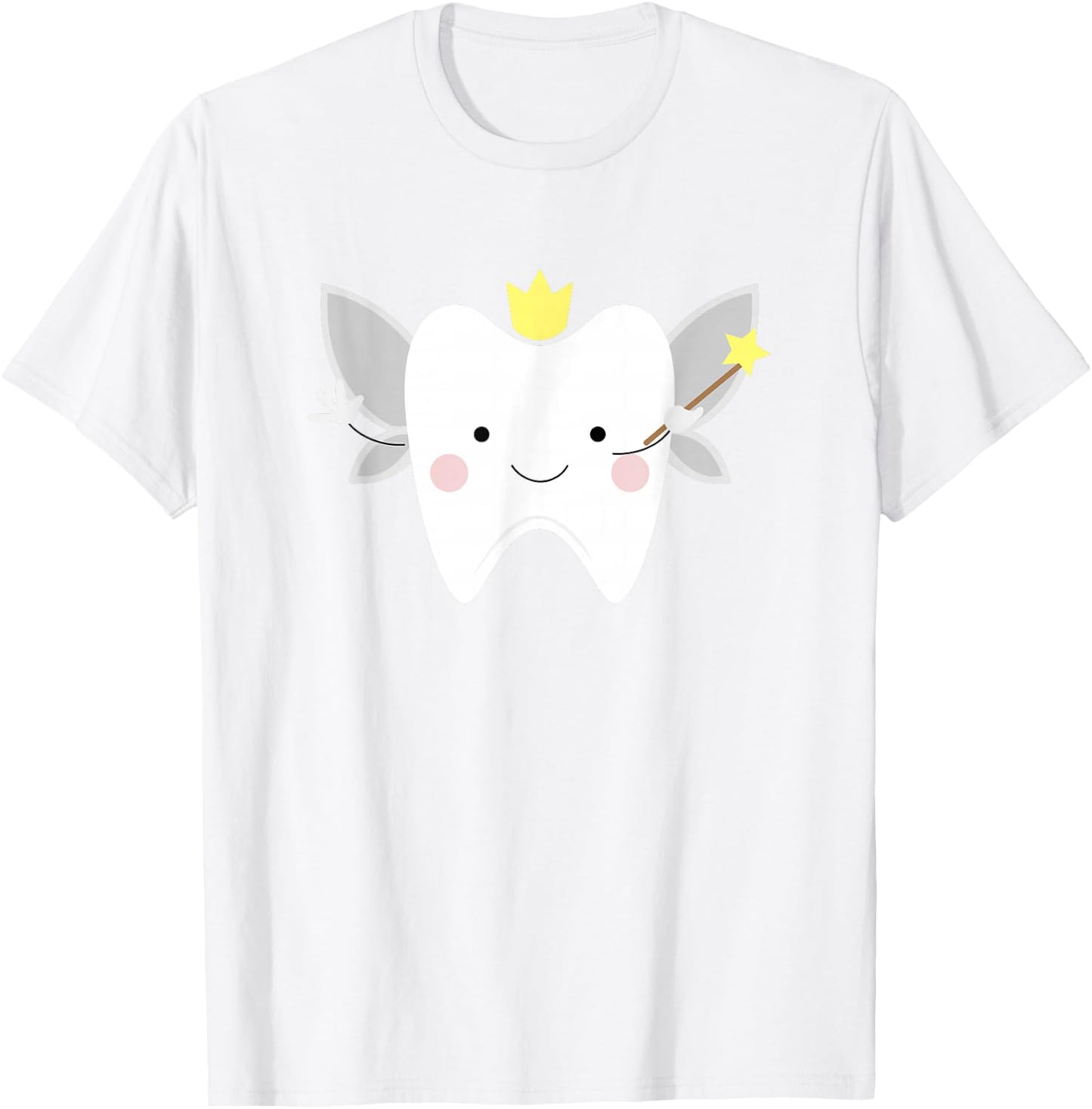 Cute Tooth Fairy Shirt - Dental for Kids and Toddlers T-Shirt - T-Shirt | White