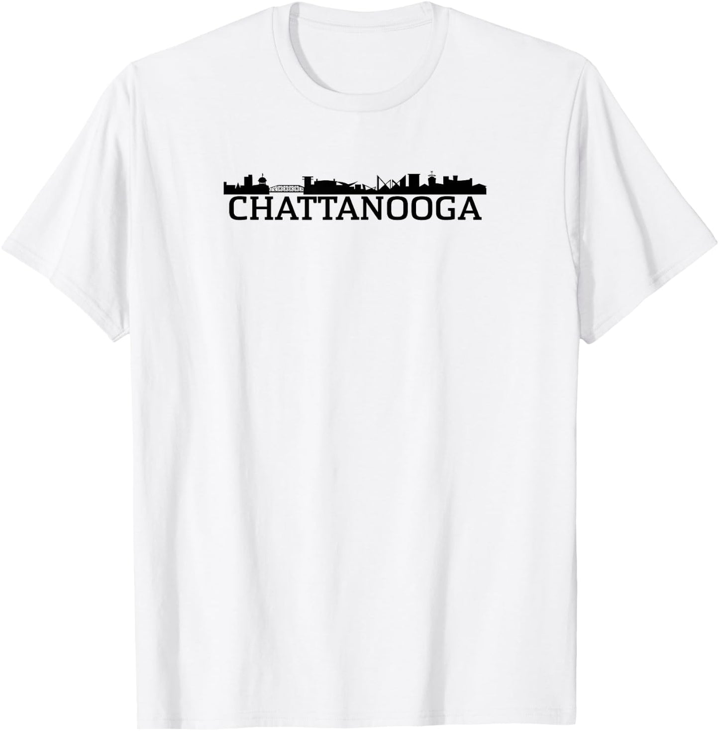 Chattanooga Skyline T-Shirt - T-Shirt | White