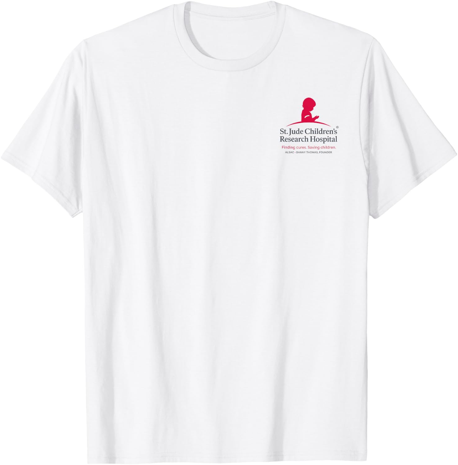 St. Jude I Love St. Jude Global Patient Art T-Shirt - T-Shirt | White