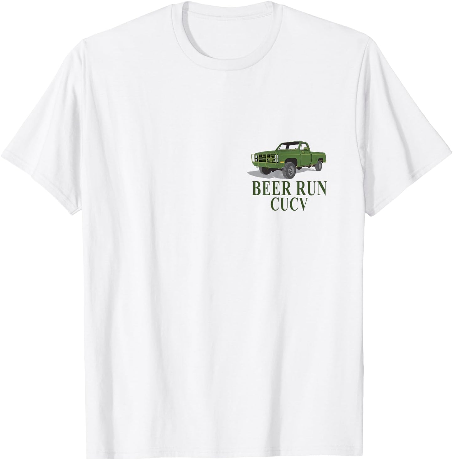 Beer Run Cucv T-Shirt - T-Shirt | White