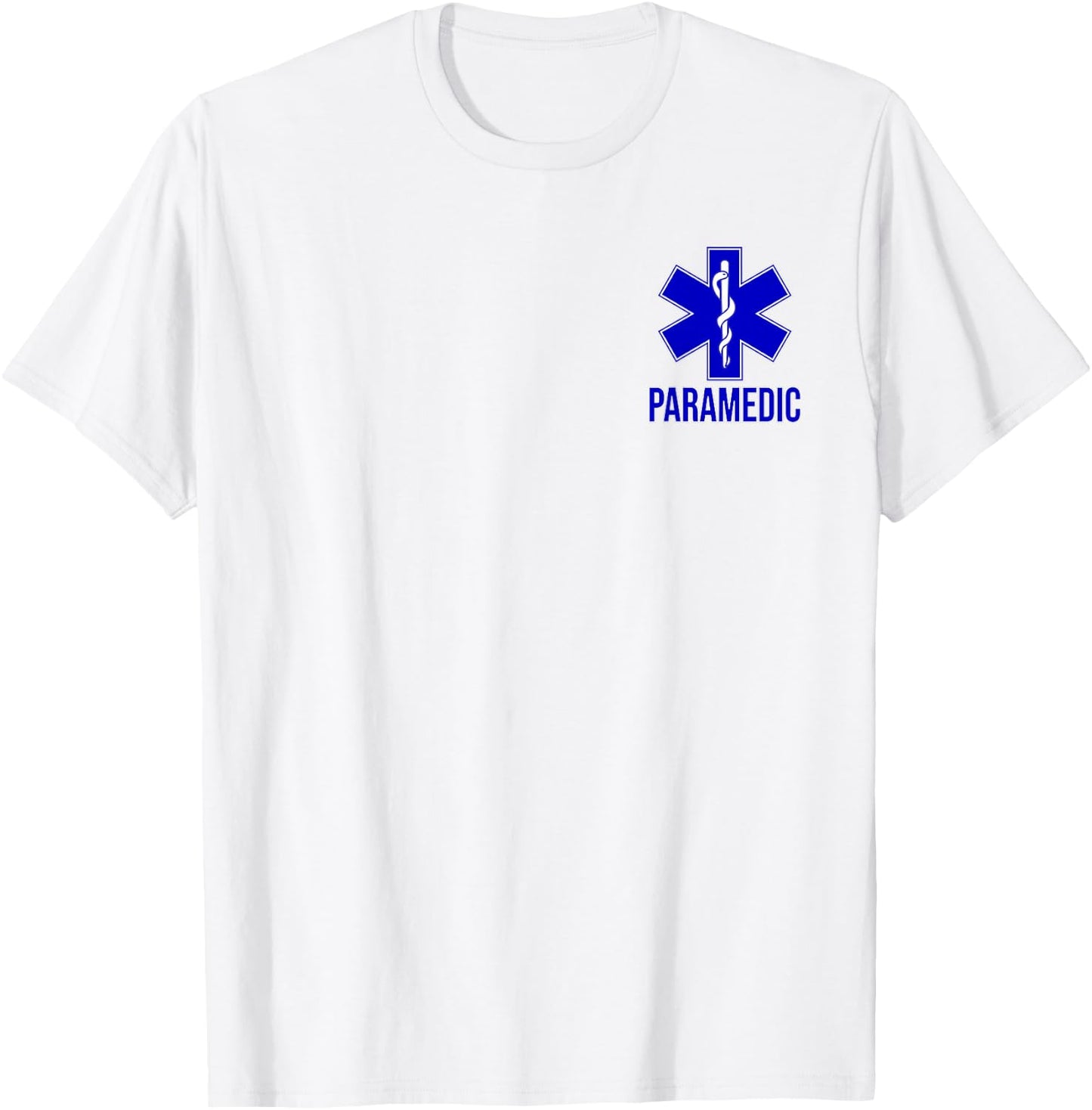 Paramedic Star of Life Emt Ems Ambulance Uniform Costume T-Shirt - T-Shirt | White