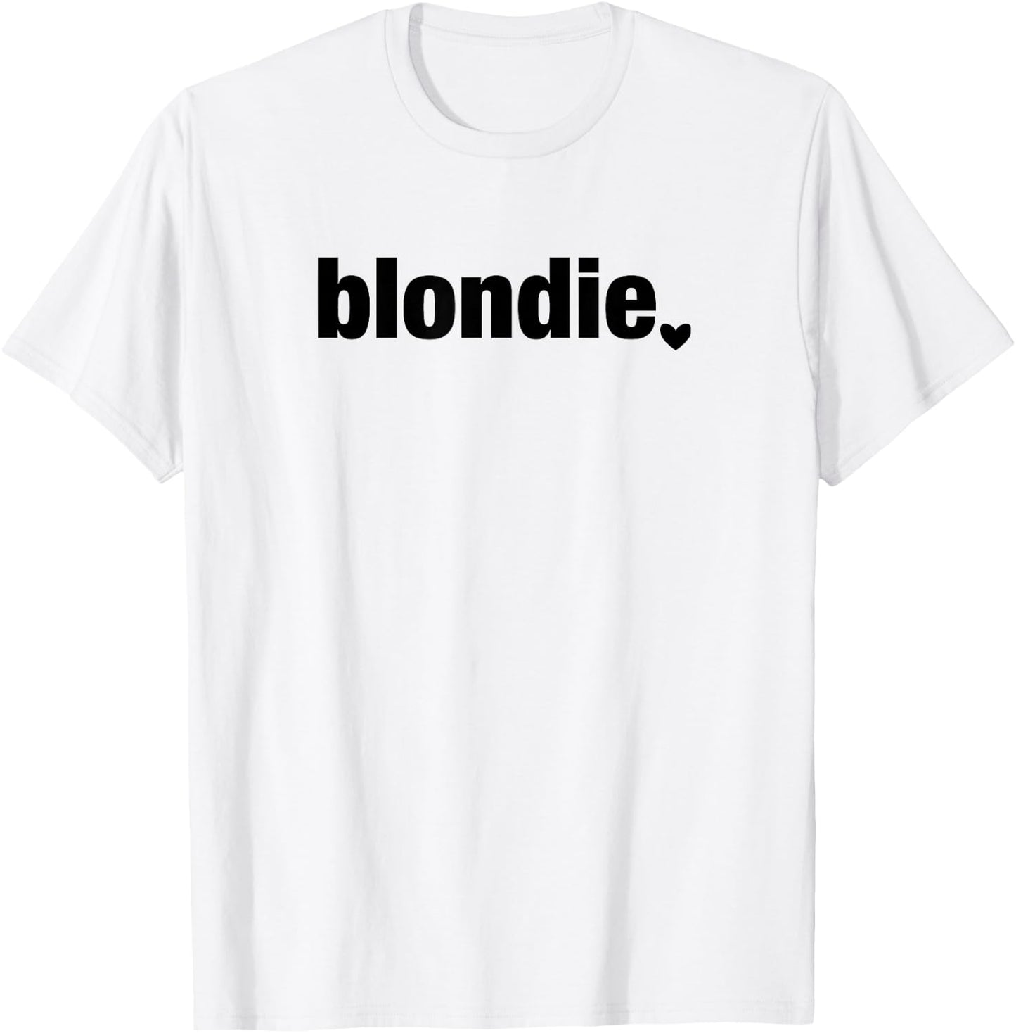 Blondie , Blondie and Brownie BFF Shirts T-Shirt - T-Shirt | White