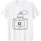Eau De Chlorine - Swimmers' Perfume for Swimmers T-Shirt - T-Shirt | White