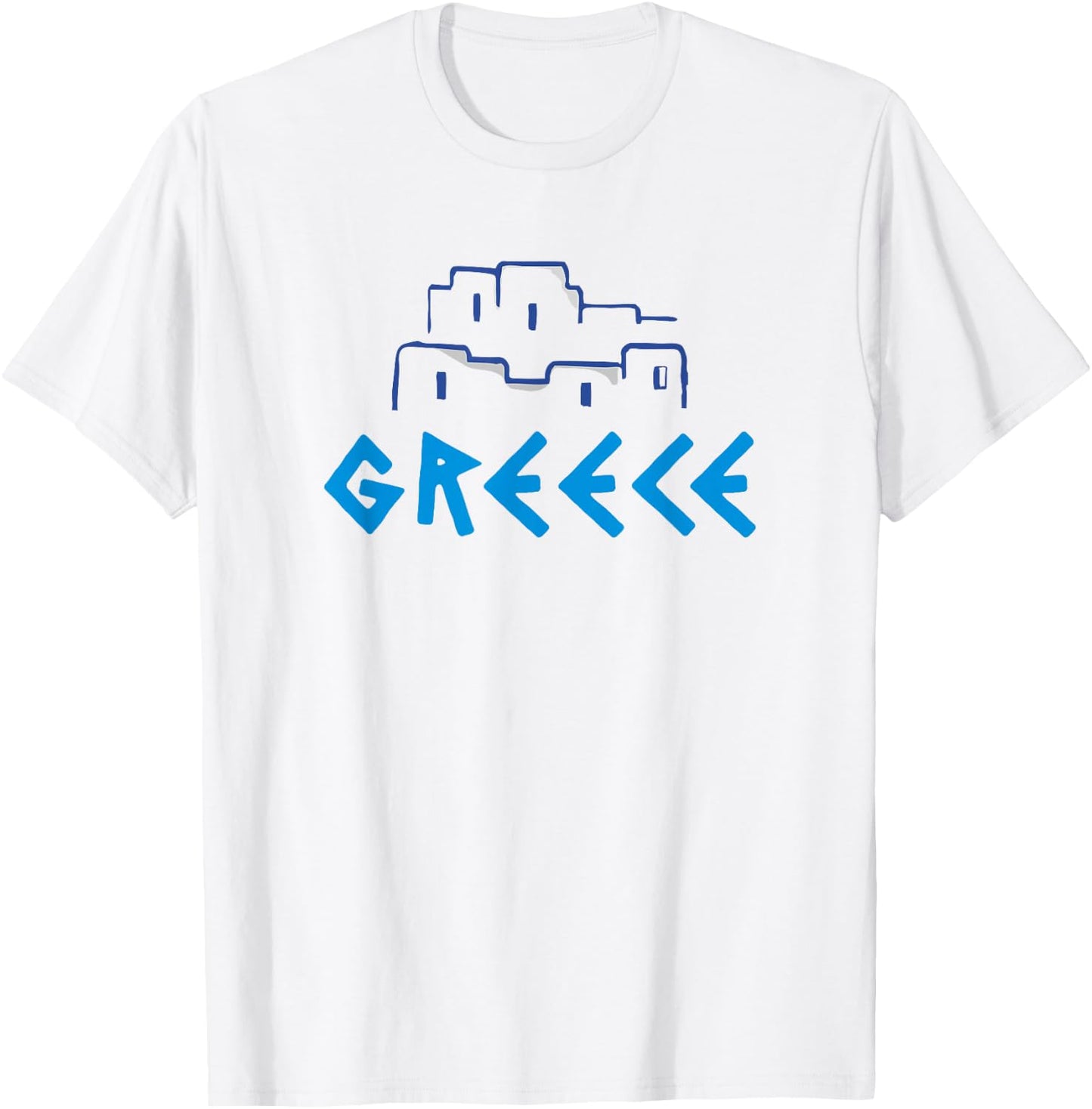 Greece Greek Islands T-Shirt - T-Shirt | White