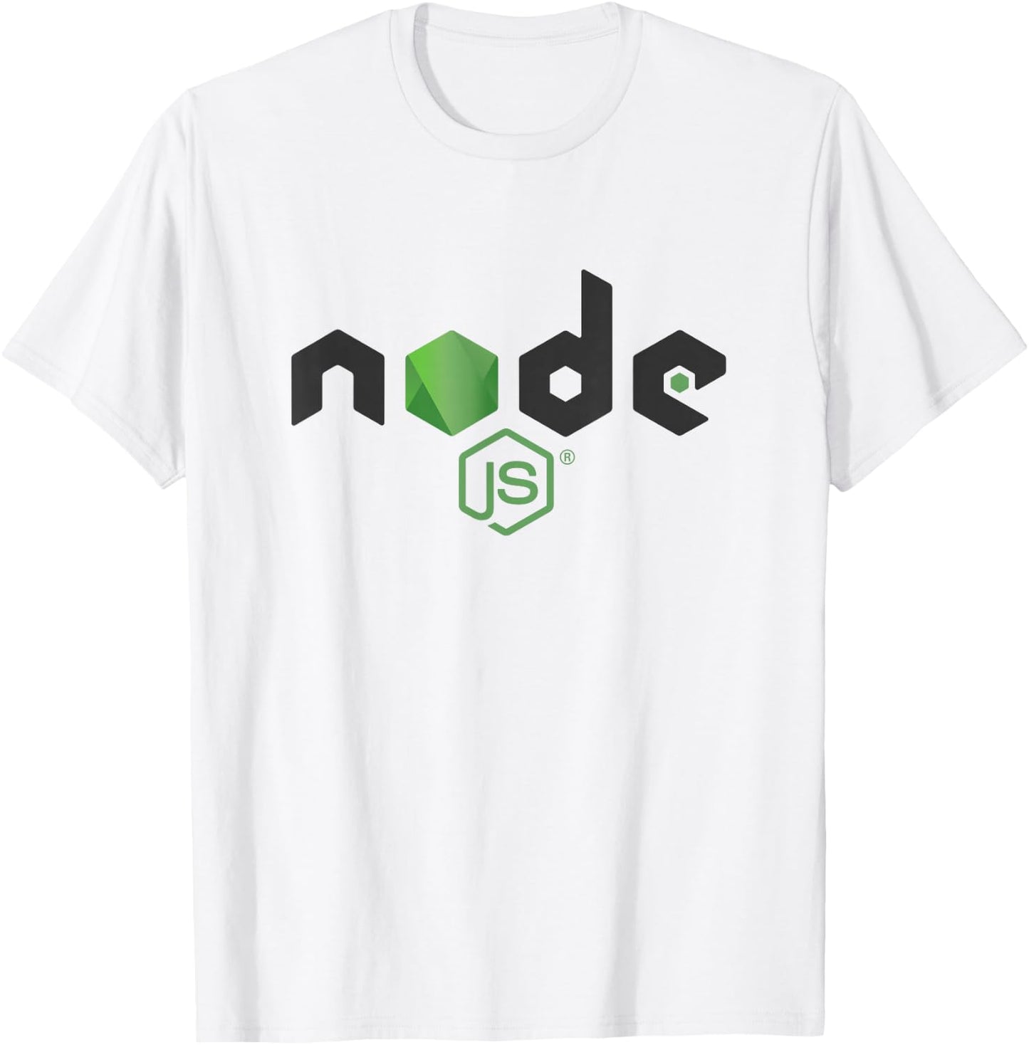 Node.js Logo - Node JS - Nodejs Programmer Software Engineer T-Shirt - T-Shirt | White
