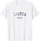 Lisboa Portugal Vintage Distressed Lisbon Travel Souvenir T-Shirt - T-Shirt | White