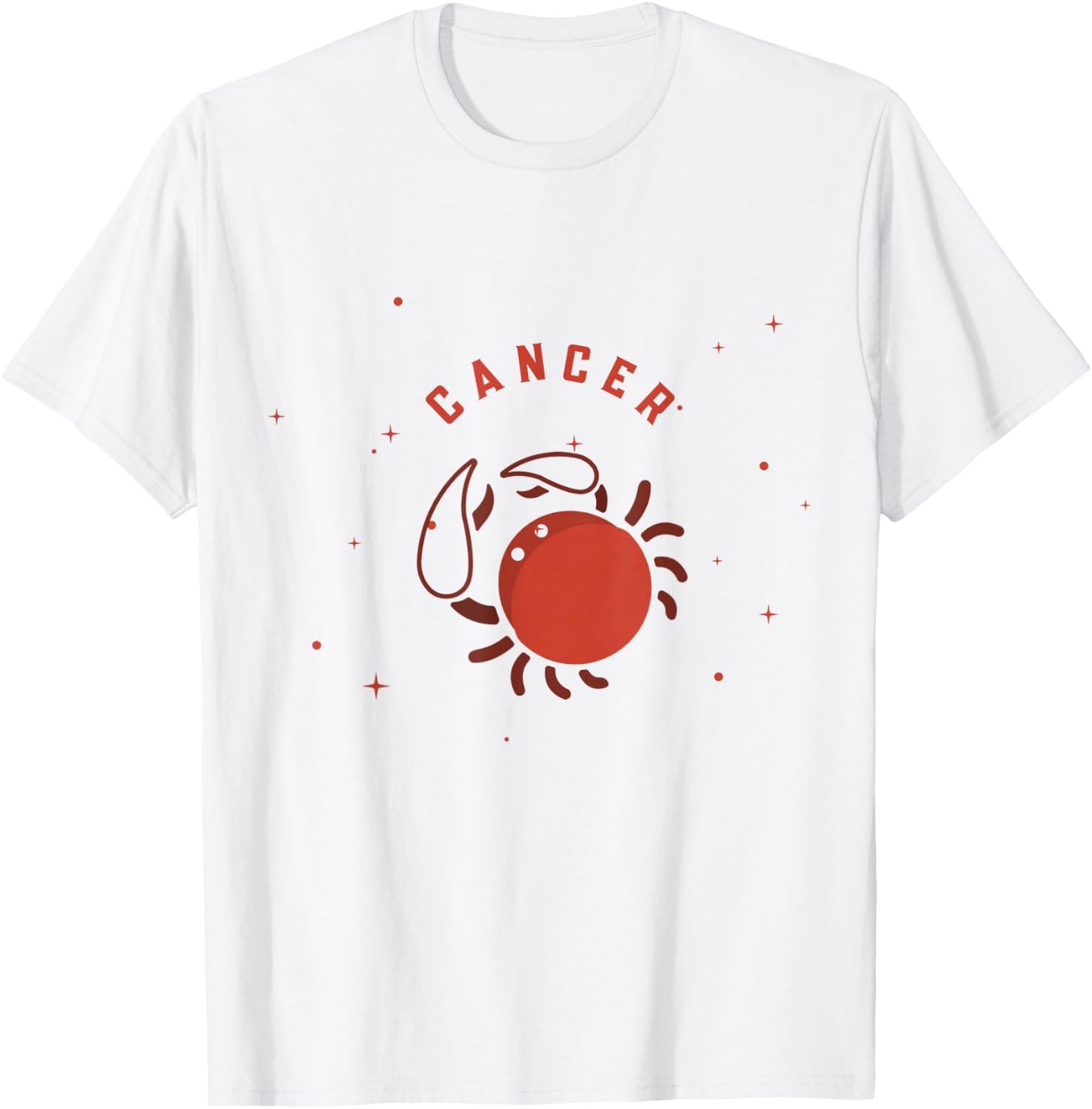 Cancer Zodiac Sign Zodiac Sign T-Shirt - T-Shirt | White